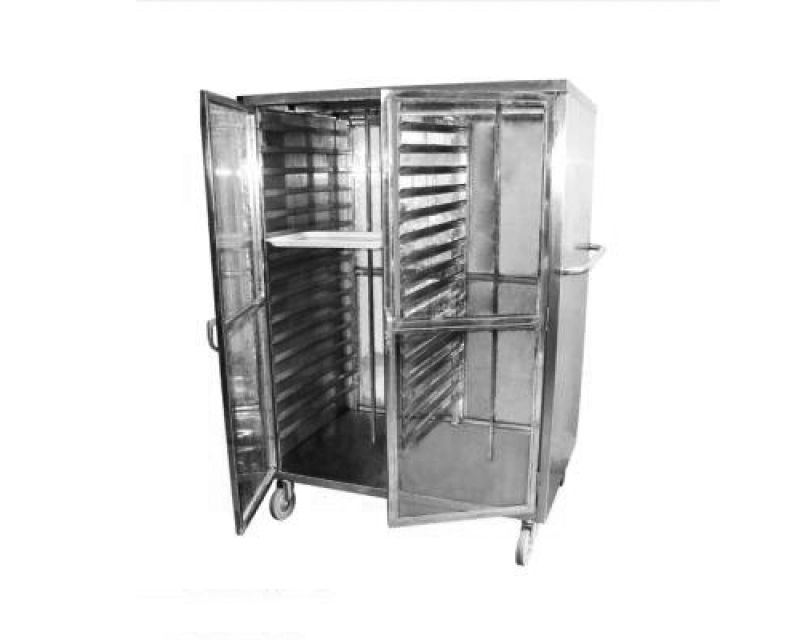 Xe đẩy khay bọc mica