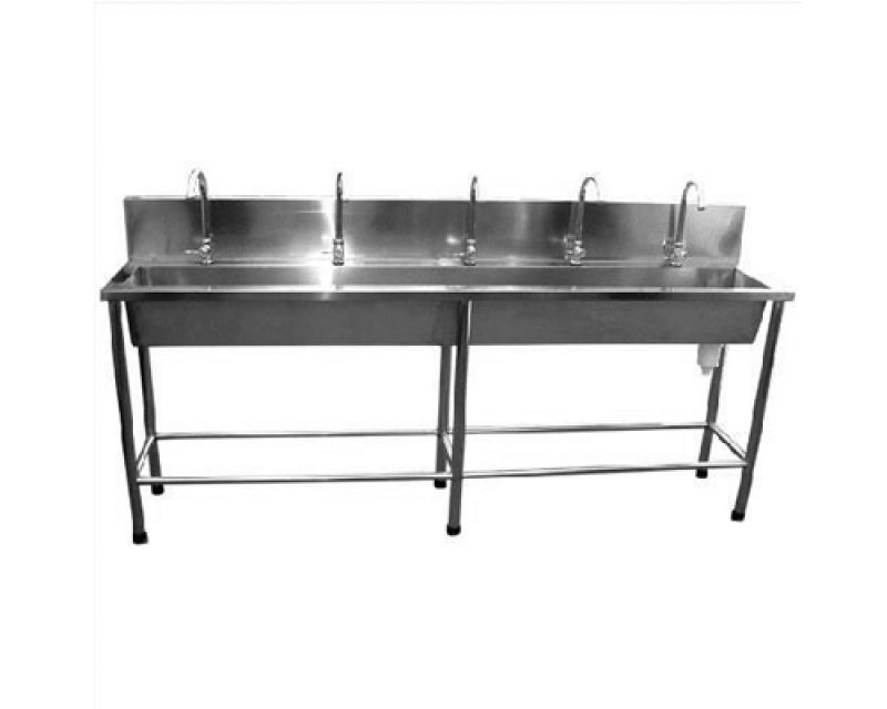 Employee hand sink