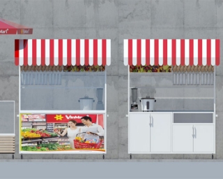Công trình hệ thống xe bánh mì Vinmart