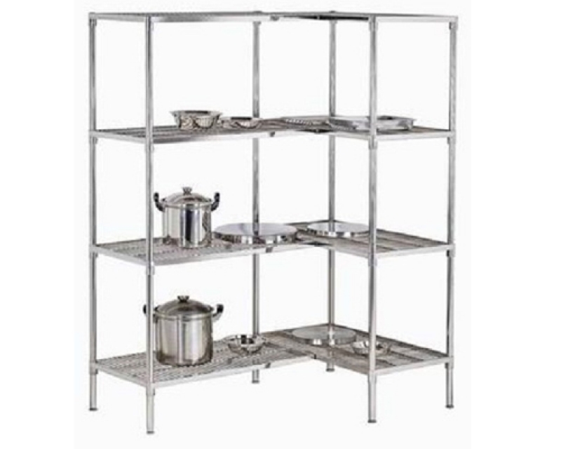 Kệ inox cho bếp nhà hàng